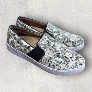 Vionic Women's Demetra Snake-Embossed Slip-On Sneakers
